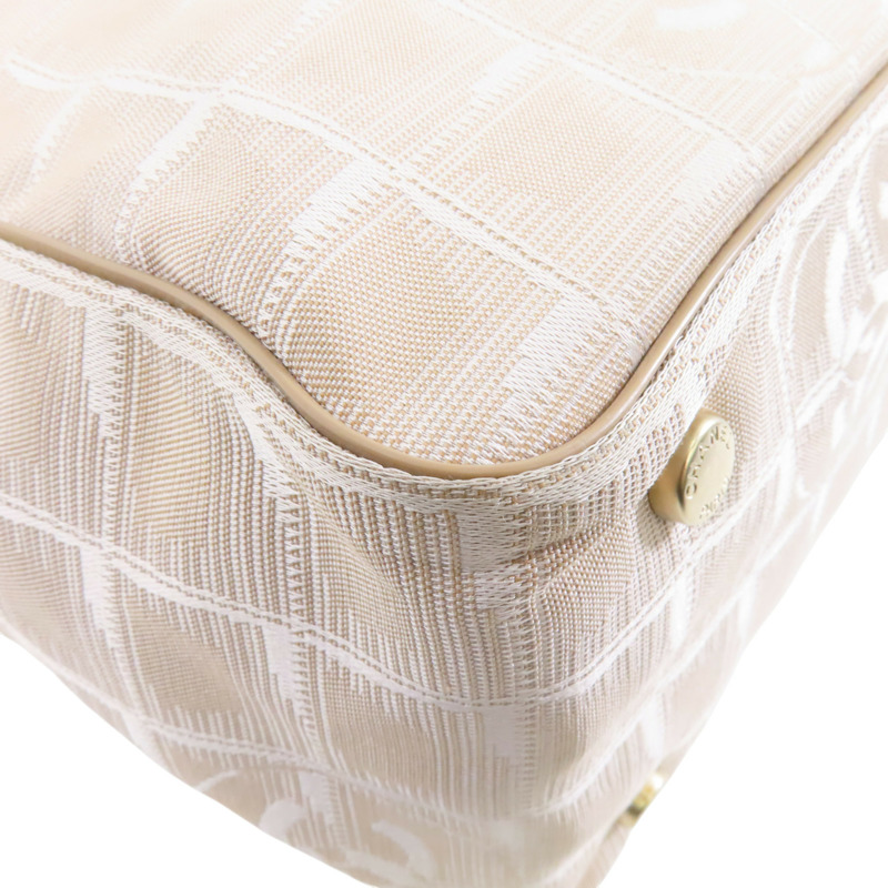 米色 帆布 Travel Line 托特包【CHANEL 香奈兒】-10