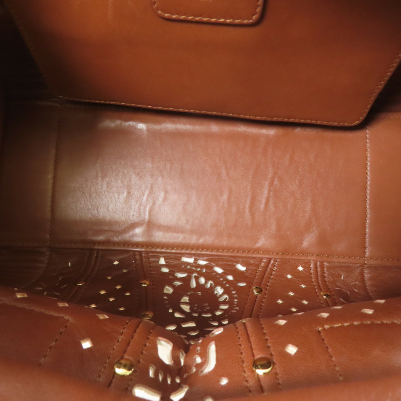 米色 羊革 Amazona 手提包【LOEWE 羅威】-4