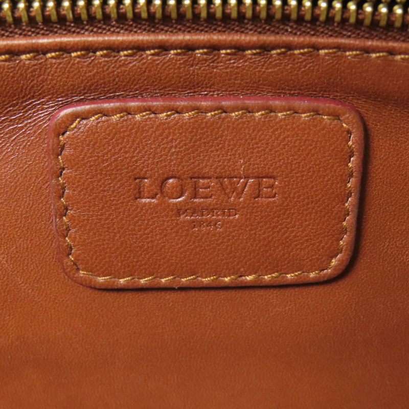 米色 羊革 Amazona 手提包【LOEWE 羅威】-5