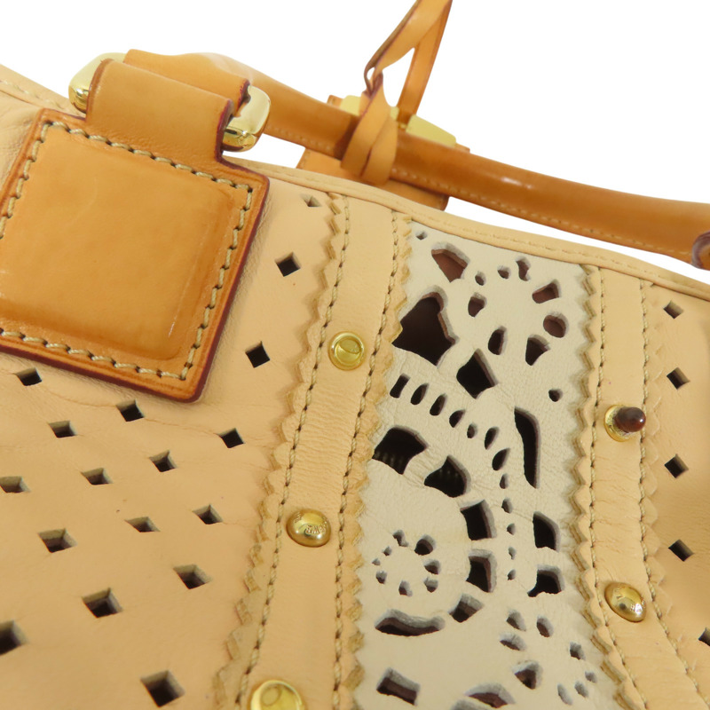 米色 羊革 Amazona 手提包【LOEWE 羅威】-16