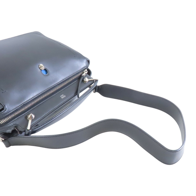 黑色 牛革 Dolce DotCom 兩用包【FENDI 芬迪】-9