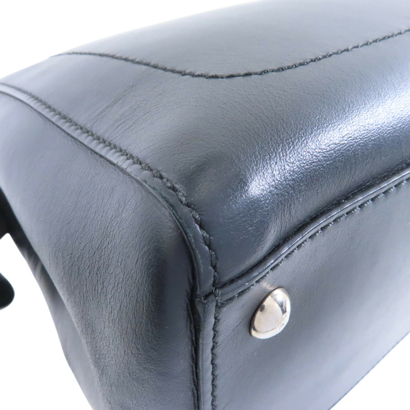 黑色 牛革 Dolce DotCom 兩用包【FENDI 芬迪】-12