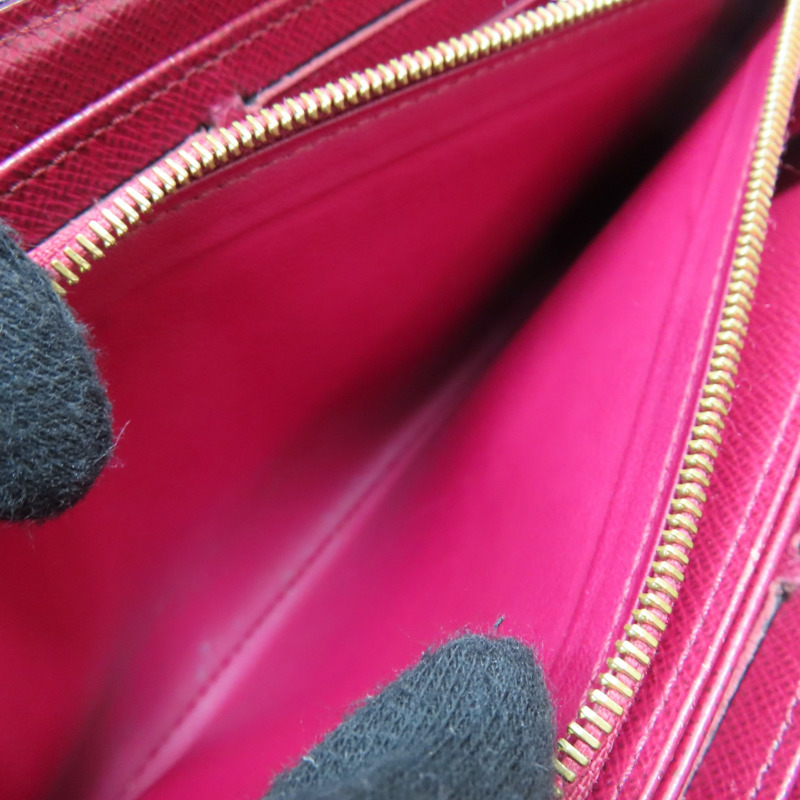 棕色 原花帆布 ZIP拉鍊長夾 M41895【LOUIS VUITTON LV 路易威登】 M41895-8