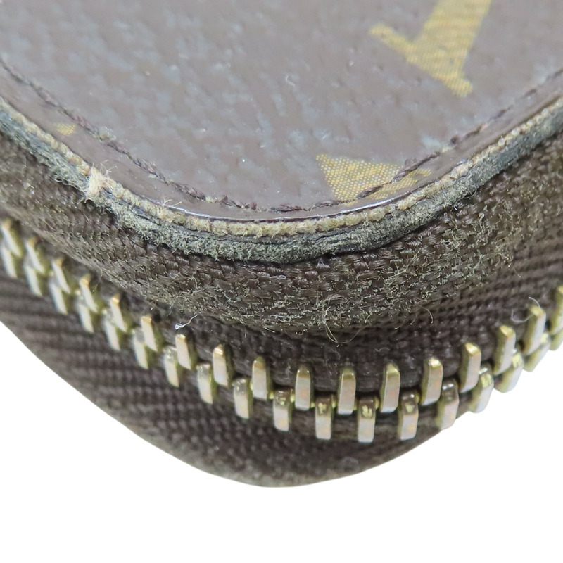 棕色 原花帆布 ZIP拉鍊長夾 M41895【LOUIS VUITTON LV 路易威登】 M41895-12