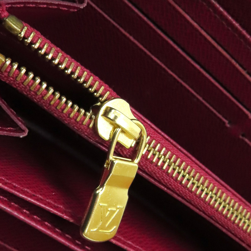 棕色 原花帆布 ZIP拉鍊長夾 M41895【LOUIS VUITTON LV 路易威登】 M41895-16