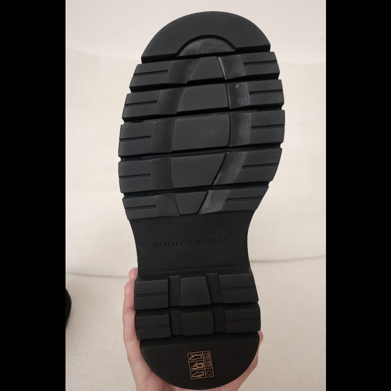 Bottega Veneta BV 白色女款皮革靴子 37.5碼-3