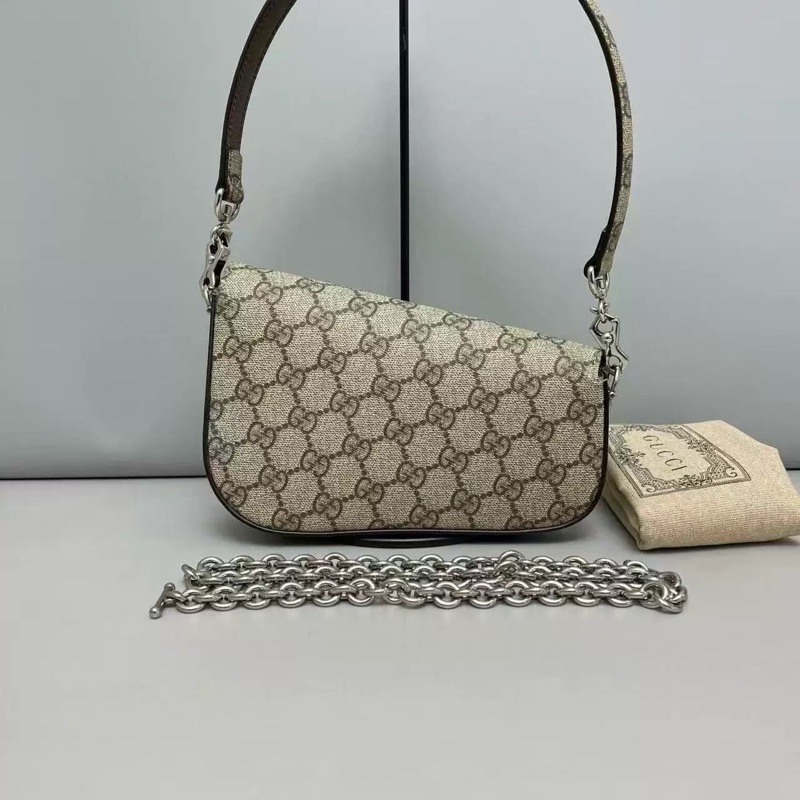 Gucci 馬銜扣1955 Horsebit 斜肩雙肩帶 斜挎包Gucci 馬銜扣1955 Horsebit 斜肩雙肩帶 斜挎包-1