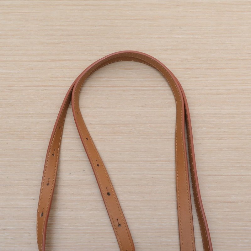 MCM 側邊鉚釘雙肩包超MINI幹邑色牛皮肩背包-2