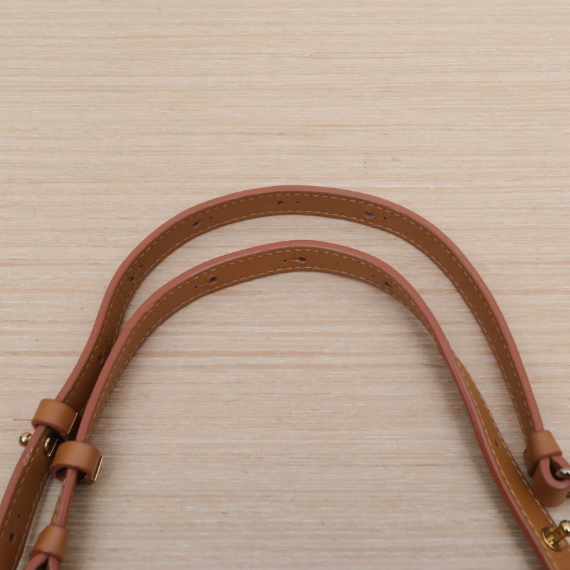 MCM 側邊鉚釘雙肩包超MINI幹邑色牛皮肩背包-3