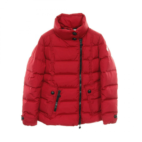 MONCLER RENOUEE 羽絨外套 尼龍 紅色 二手 女款