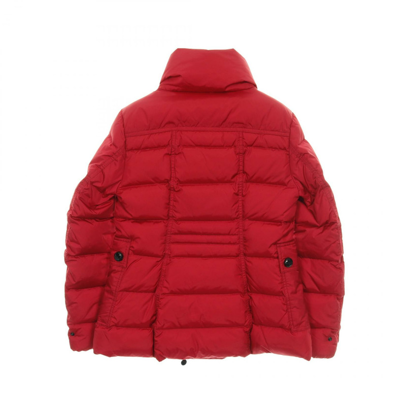 MONCLER RENOUEE 羽絨外套 尼龍 紅色 二手 女款-1