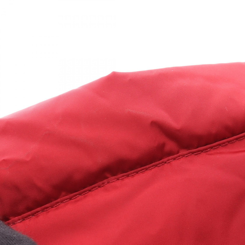 MONCLER RENOUEE 羽絨外套 尼龍 紅色 二手 女款-6