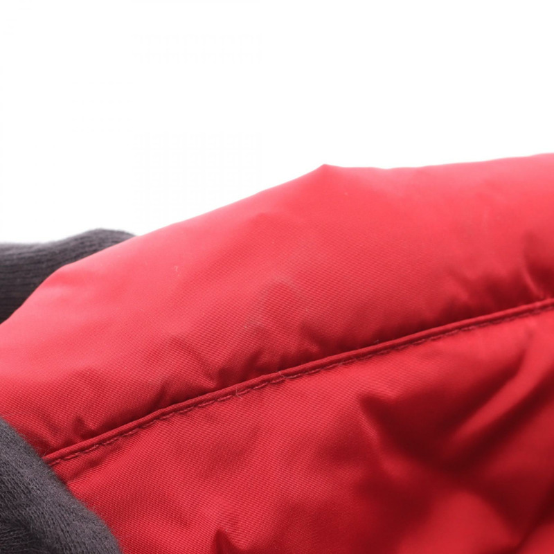 MONCLER RENOUEE 羽絨外套 尼龍 紅色 二手 女款-7
