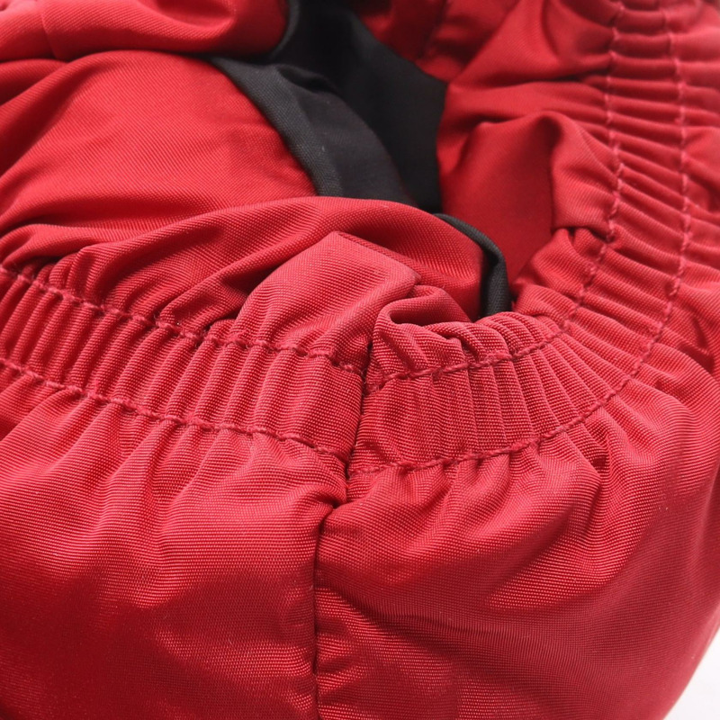 MONCLER RENOUEE 羽絨外套 尼龍 紅色 二手 女款-13