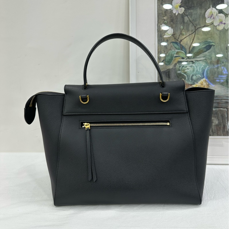 Celine賽琳黑色鯰魚micro肩斜背包-2