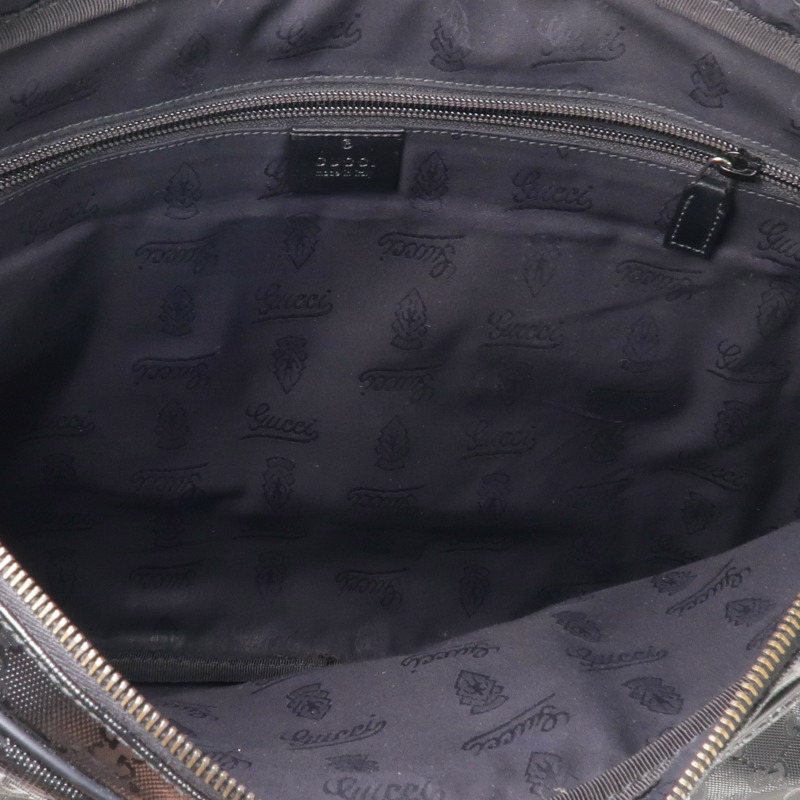 GUCCI 塗層帆布Briefcase公事包-12