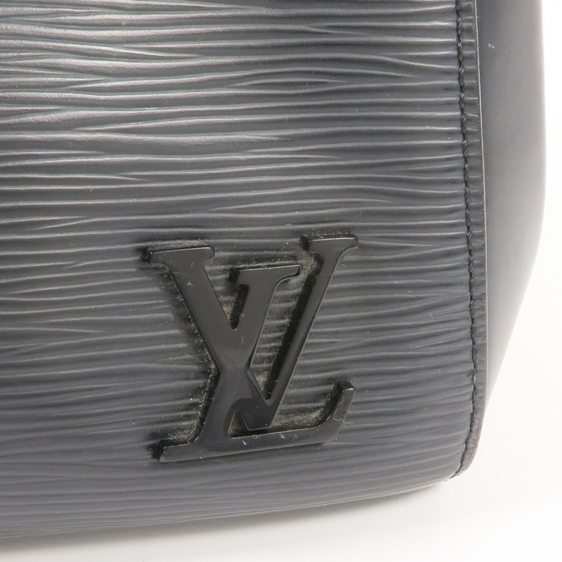 LOUIS VUITTON Epi Cluny MM銀扣手挽肩背兩用袋-9