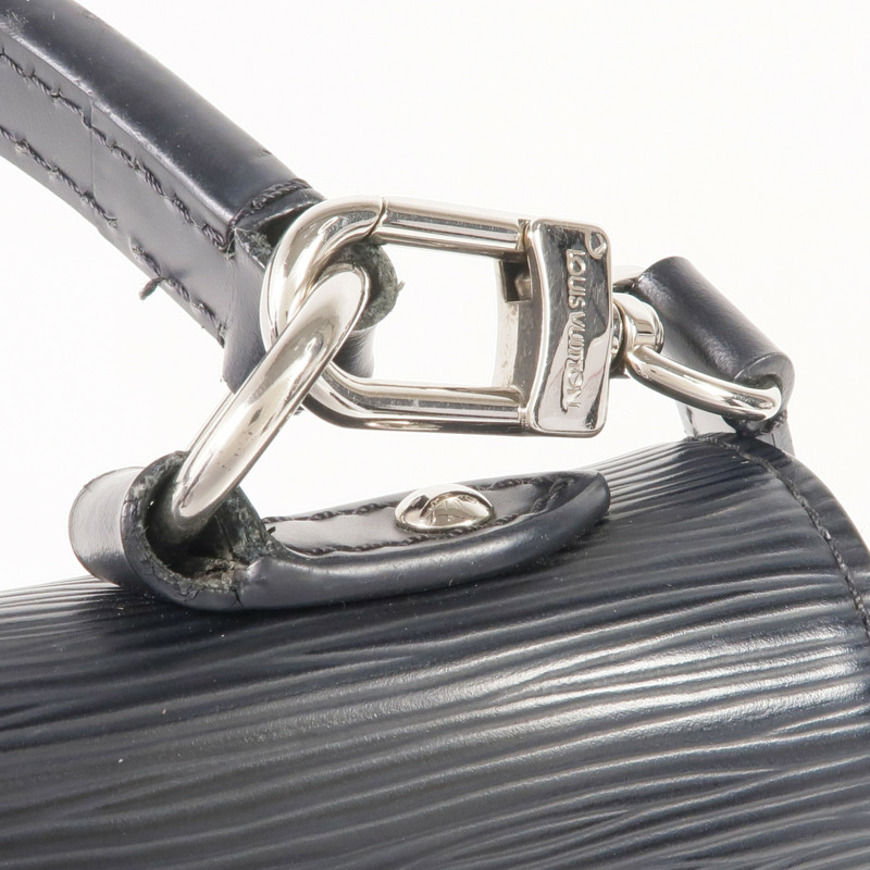 LOUIS VUITTON Epi Cluny MM銀扣手挽肩背兩用袋-10