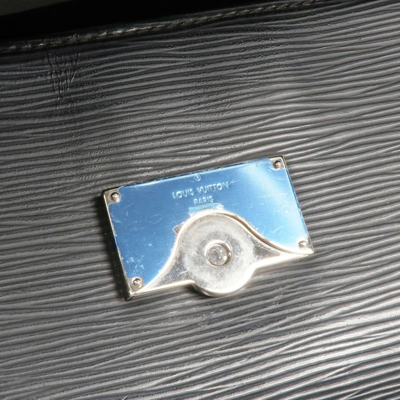 LOUIS VUITTON Epi Cluny MM銀扣手挽肩背兩用袋-15