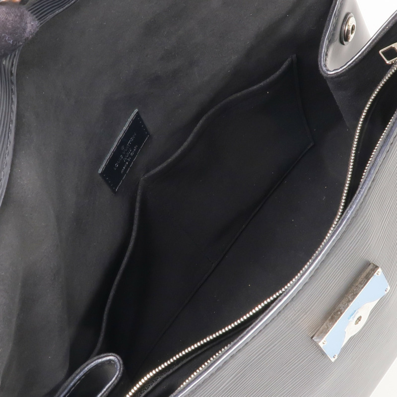 LOUIS VUITTON Epi Cluny MM銀扣手挽肩背兩用袋-21