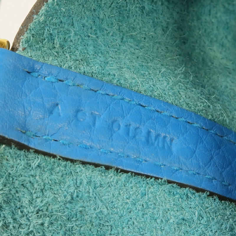 HERMES Clemence皮革Picotin PM金扣手挽袋 Bleu Zanzibar-12