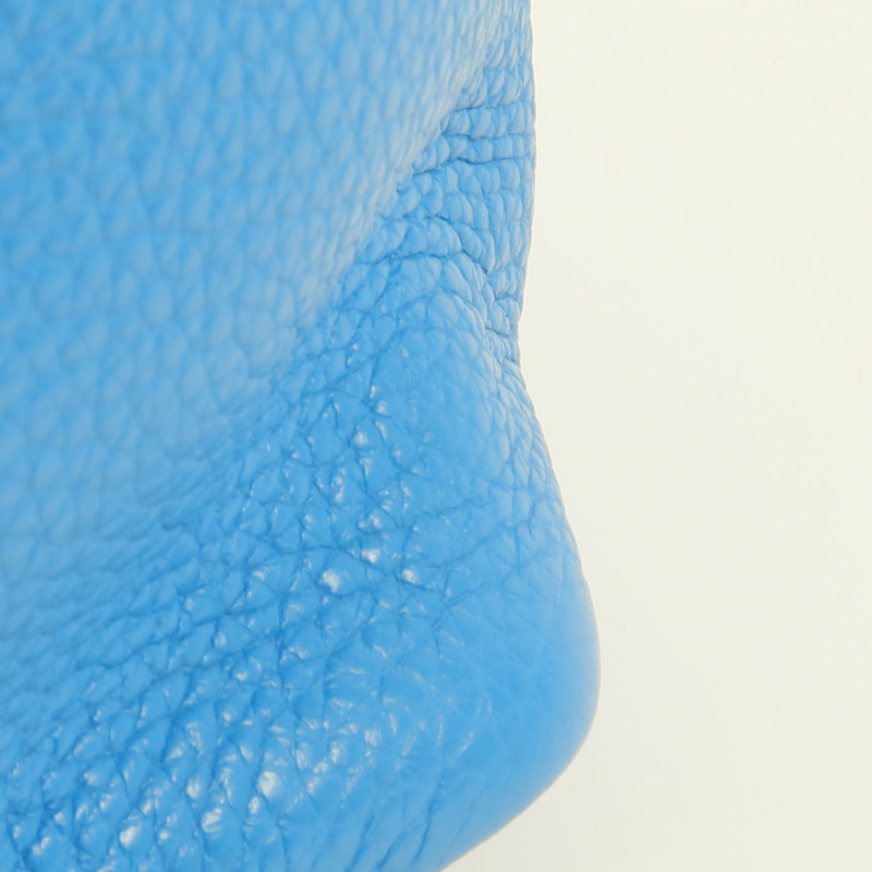 HERMES Clemence皮革Picotin PM金扣手挽袋 Bleu Zanzibar-15