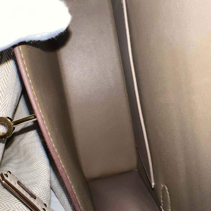 99新 Hermes Mini Kelly 2 SO 馬蹄印 etoupe x craie ghw epsom VIP 身份象徵 Stamp U-4