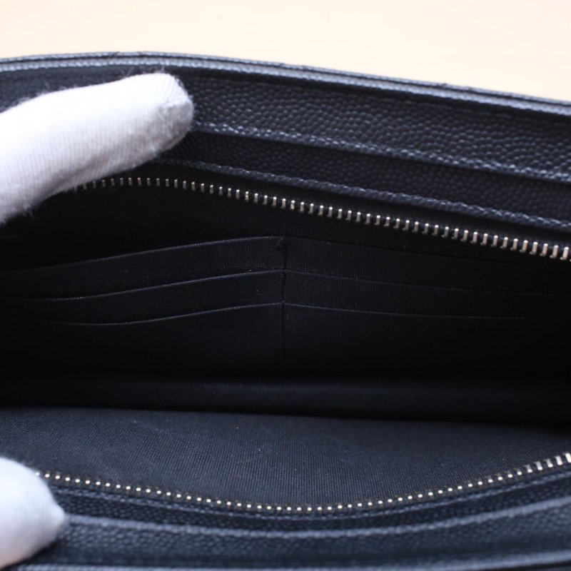 CHANEL 黑色荔枝牛皮29開淺金扣cargowoc包肩背包-2