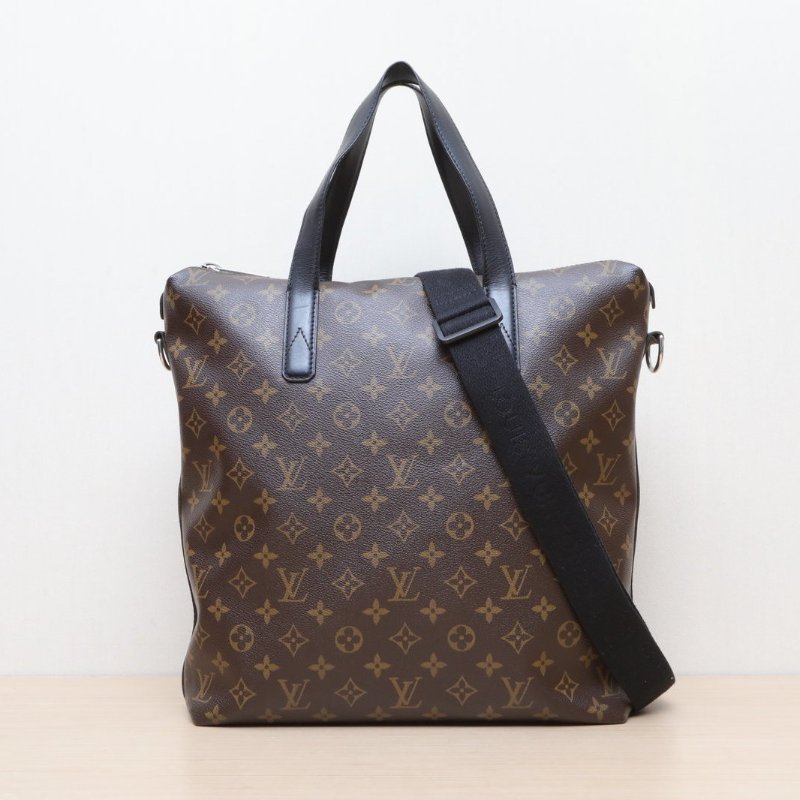 LOUIS VUITTON 老花PVC2010Kitan男士公事包肩背包-1