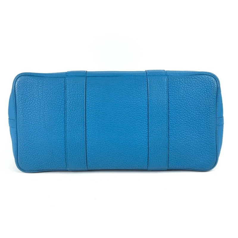 愛馬仕 Garden Party PM 36 手提包,雙色 Negonda 單肩包,藍色托特包,男女款-4