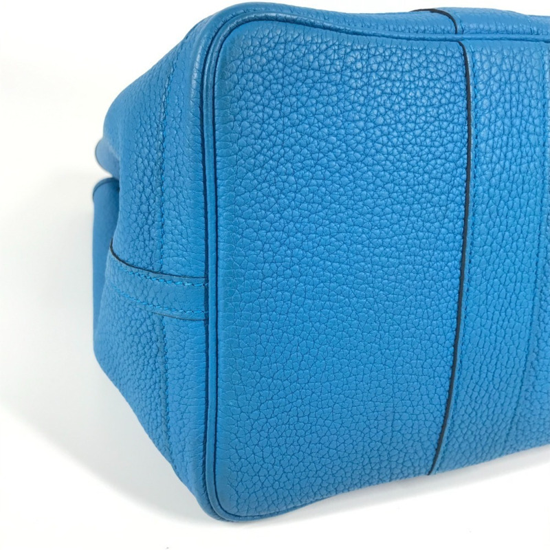 愛馬仕 Garden Party PM 36 手提包,雙色 Negonda 單肩包,藍色托特包,男女款-5