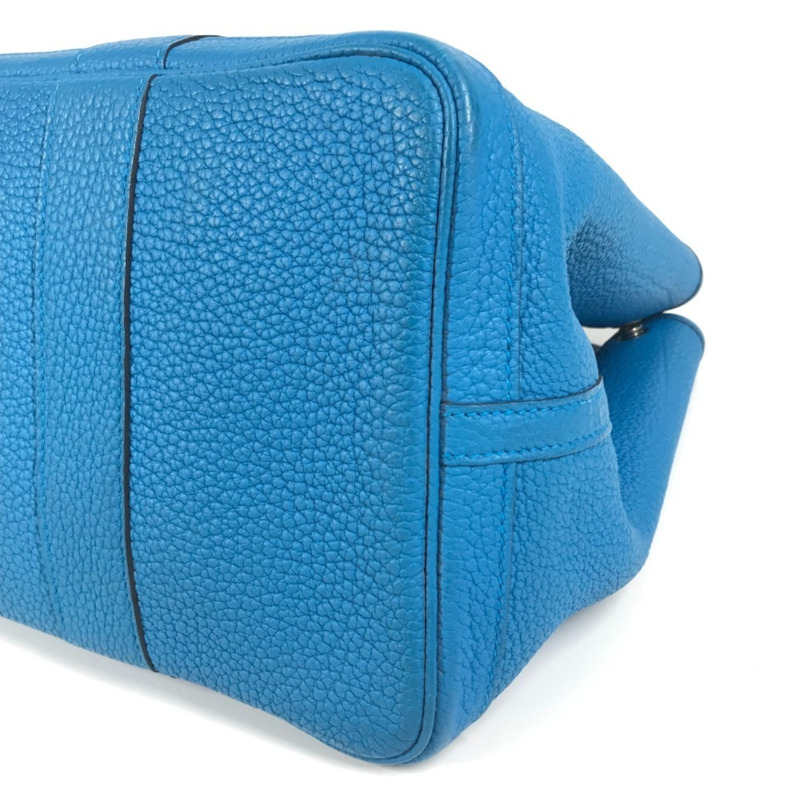 愛馬仕 Garden Party PM 36 手提包,雙色 Negonda 單肩包,藍色托特包,男女款-6