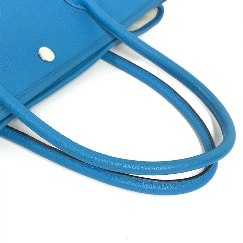 愛馬仕 Garden Party PM 36 手提包,雙色 Negonda 單肩包,藍色托特包,男女款-7