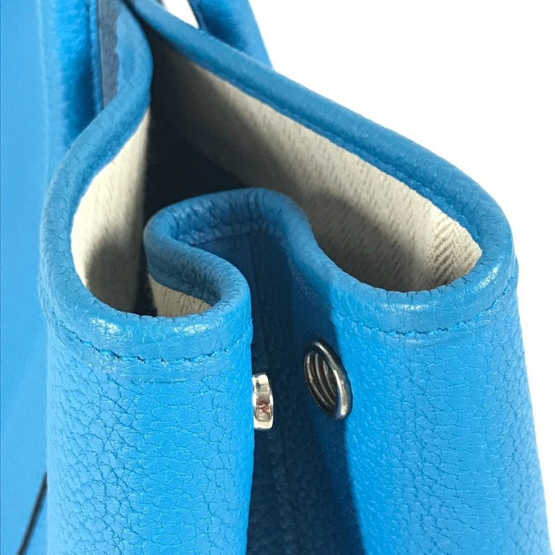 愛馬仕 Garden Party PM 36 手提包,雙色 Negonda 單肩包,藍色托特包,男女款-9