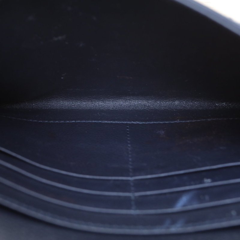 DIOR SADDLE馬鞍鏈條WOC19二合一墨藍色帆布金扣2021Oblique印花肩背包-3