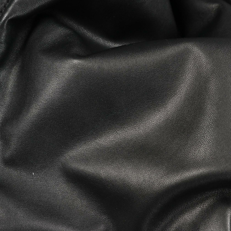 Emporio Armani 帶帽夾克,皮革尼龍材質,黑色 #01,二手男款-7