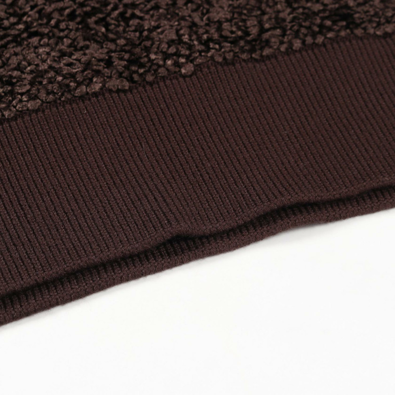 Salvatore Ferragamo V領人造絲棕色背心 #XS 二手女款-5