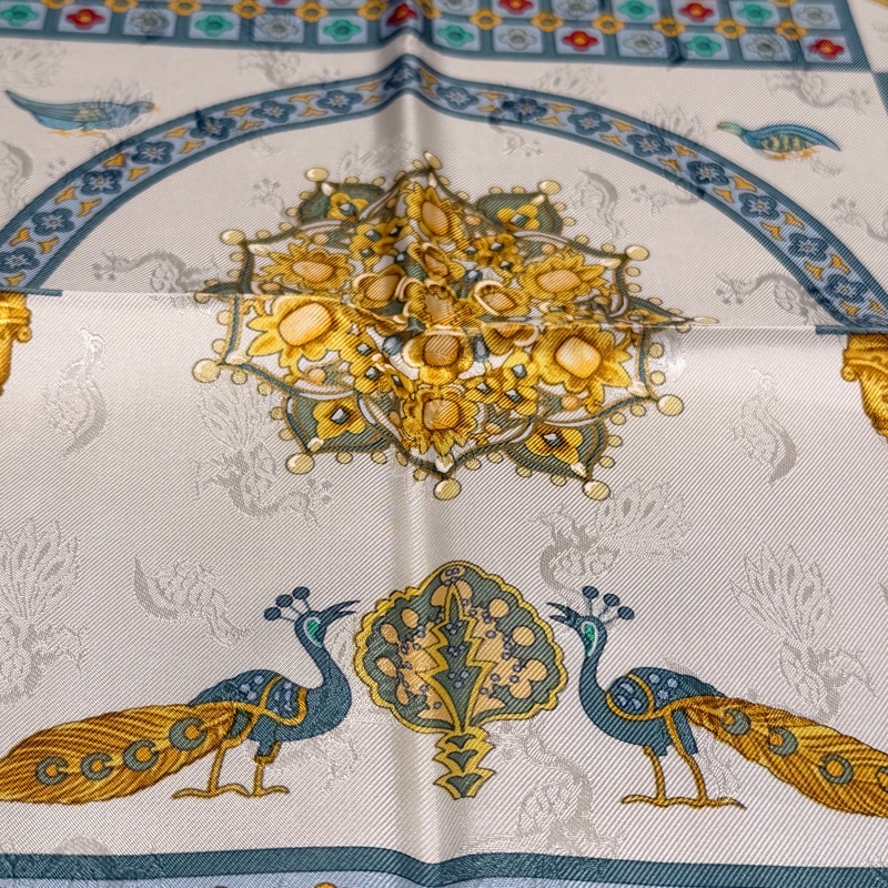 愛馬仕絲巾《拜占庭之穹》絲巾90*90-5