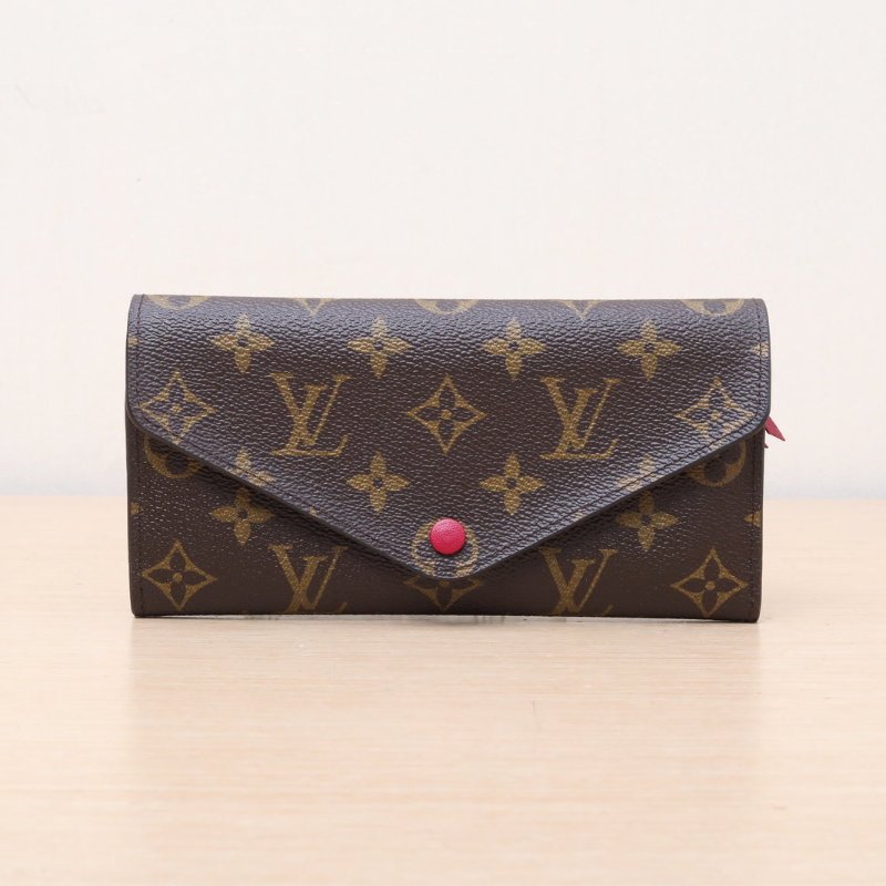 LOUIS VUITTON JOSEPHINE豆子錢夾PVC肩背包-1