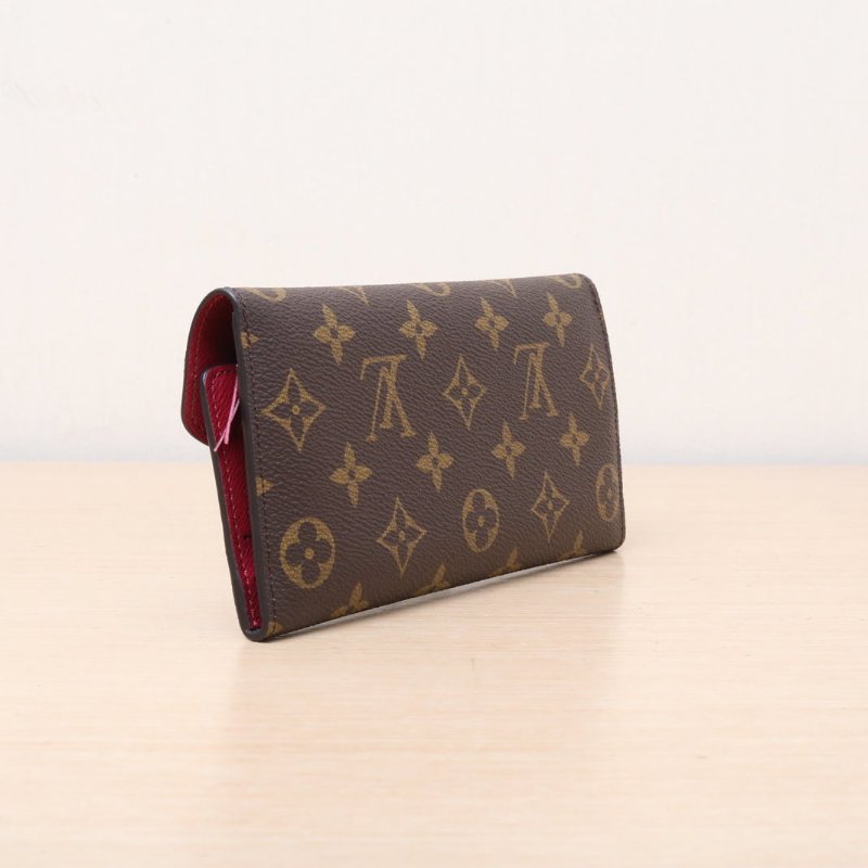 LOUIS VUITTON JOSEPHINE豆子錢夾PVC肩背包-4