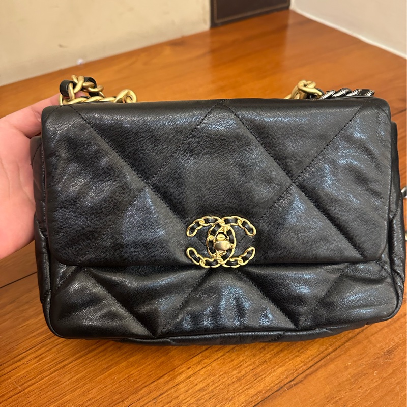 CHANEL 黑菱格19鏈包26 超級划算啦！-0