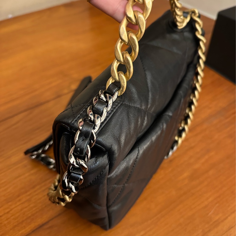 CHANEL 黑菱格19鏈包26 超級划算啦！-5