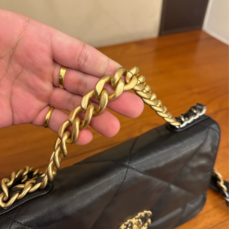 CHANEL 黑菱格19鏈包26 超級划算啦！-15