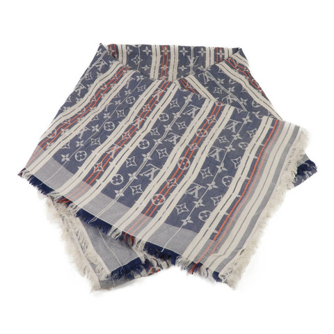 LOUIS VUITTON 絲質/羊毛Scarf圍巾