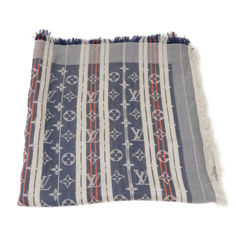 LOUIS VUITTON 絲質/羊毛Scarf圍巾-1