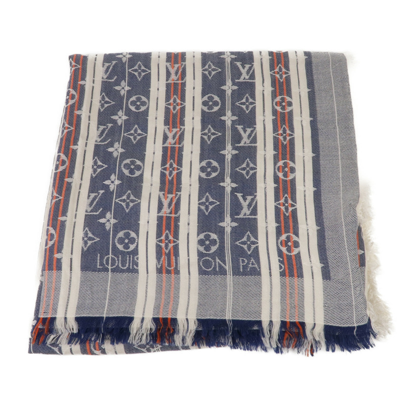 LOUIS VUITTON 絲質/羊毛Scarf圍巾-4