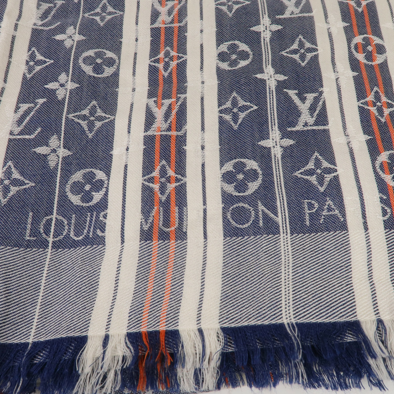 LOUIS VUITTON 絲質/羊毛Scarf圍巾-5
