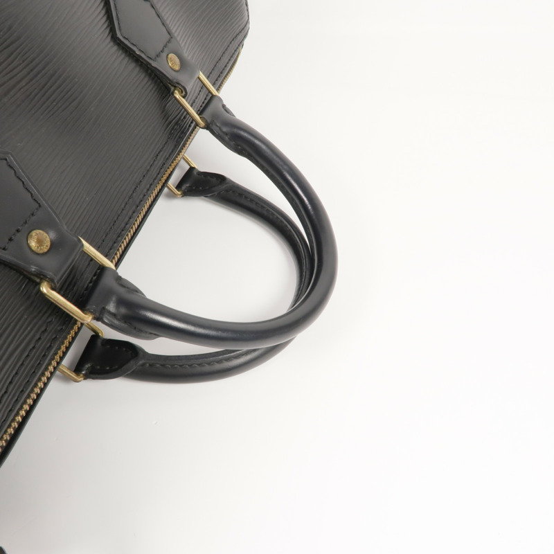 LOUIS VUITTON Epi Speedy 30金扣手挽袋-4