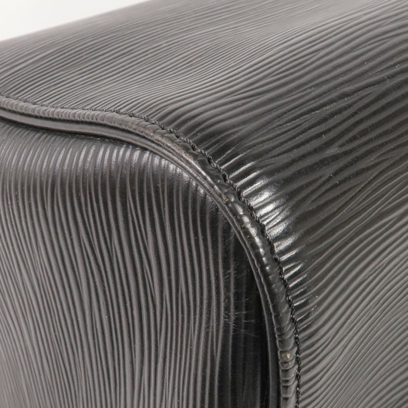 LOUIS VUITTON Epi Speedy 30金扣手挽袋-6