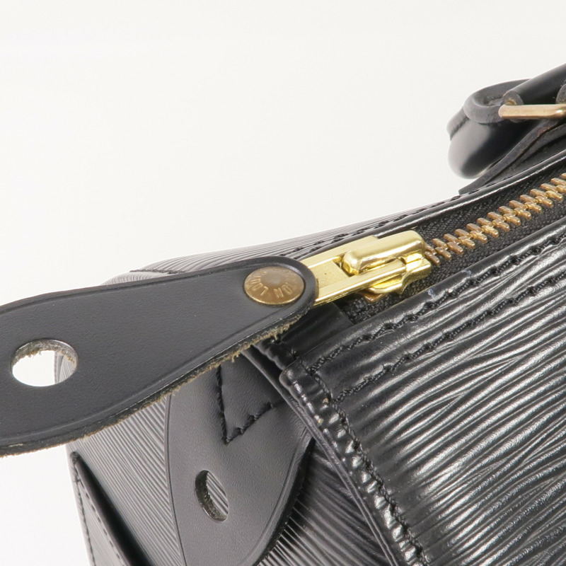 LOUIS VUITTON Epi Speedy 30金扣手挽袋-9